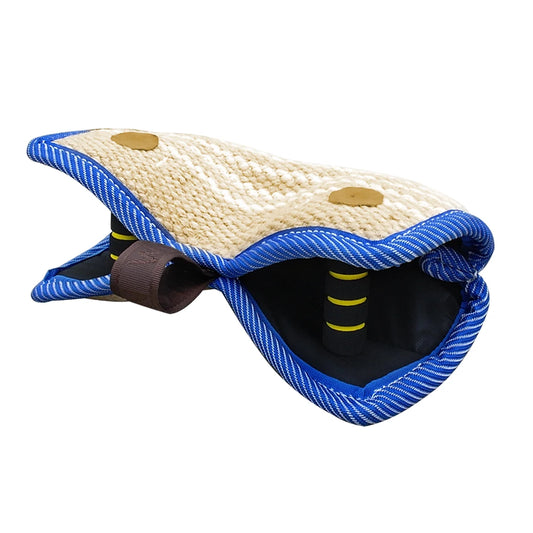 Jute Bite Tug Sleeve for Dog Training