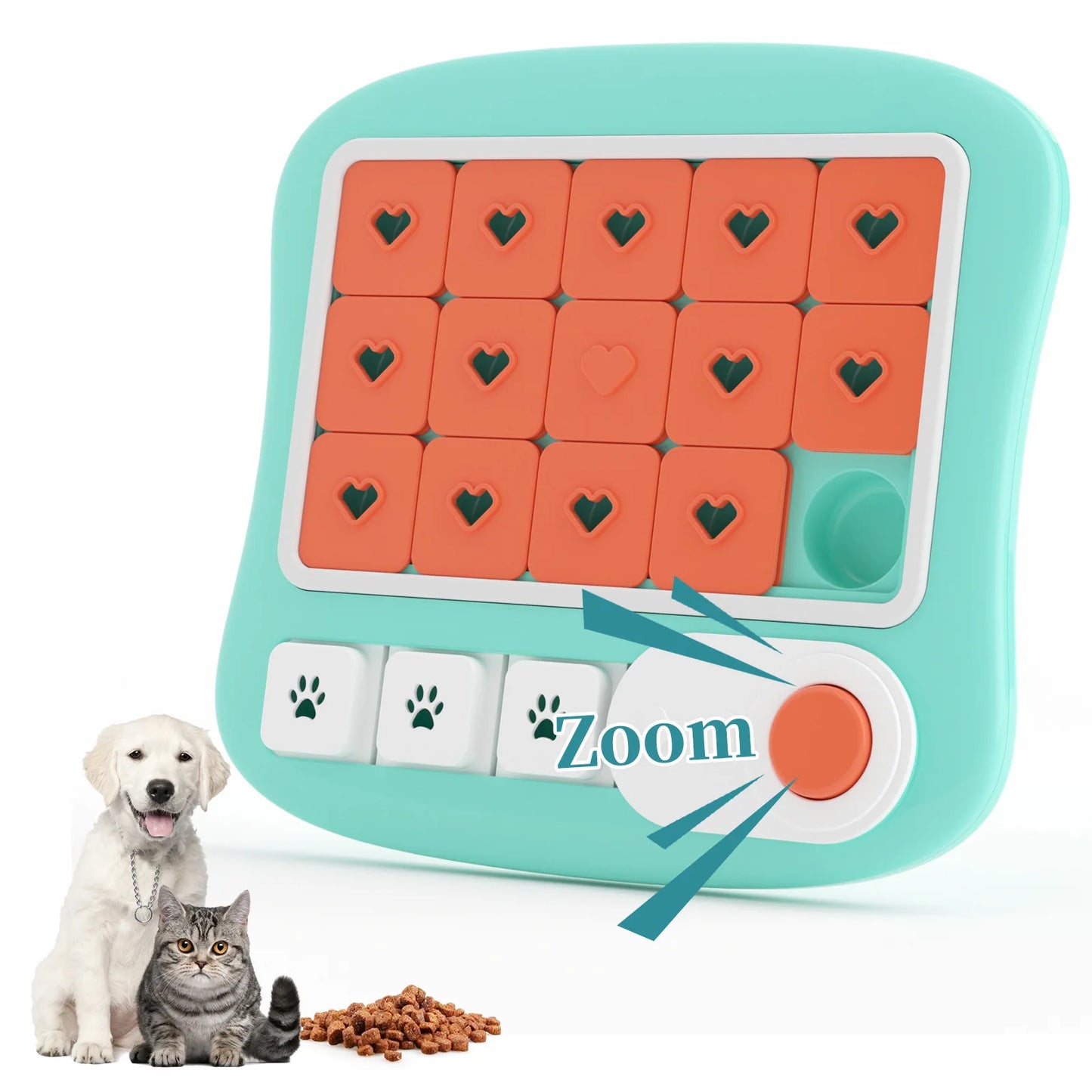 Interactive Treat Dispensing Dog Puzzle Toy