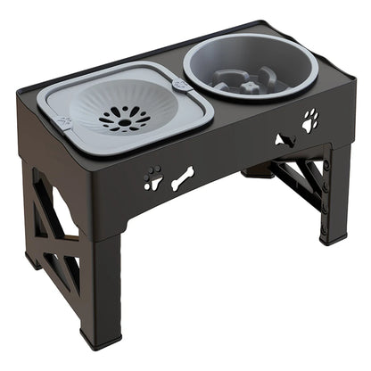 Barksby 3-in-1 Adjustable Dog Feeder
