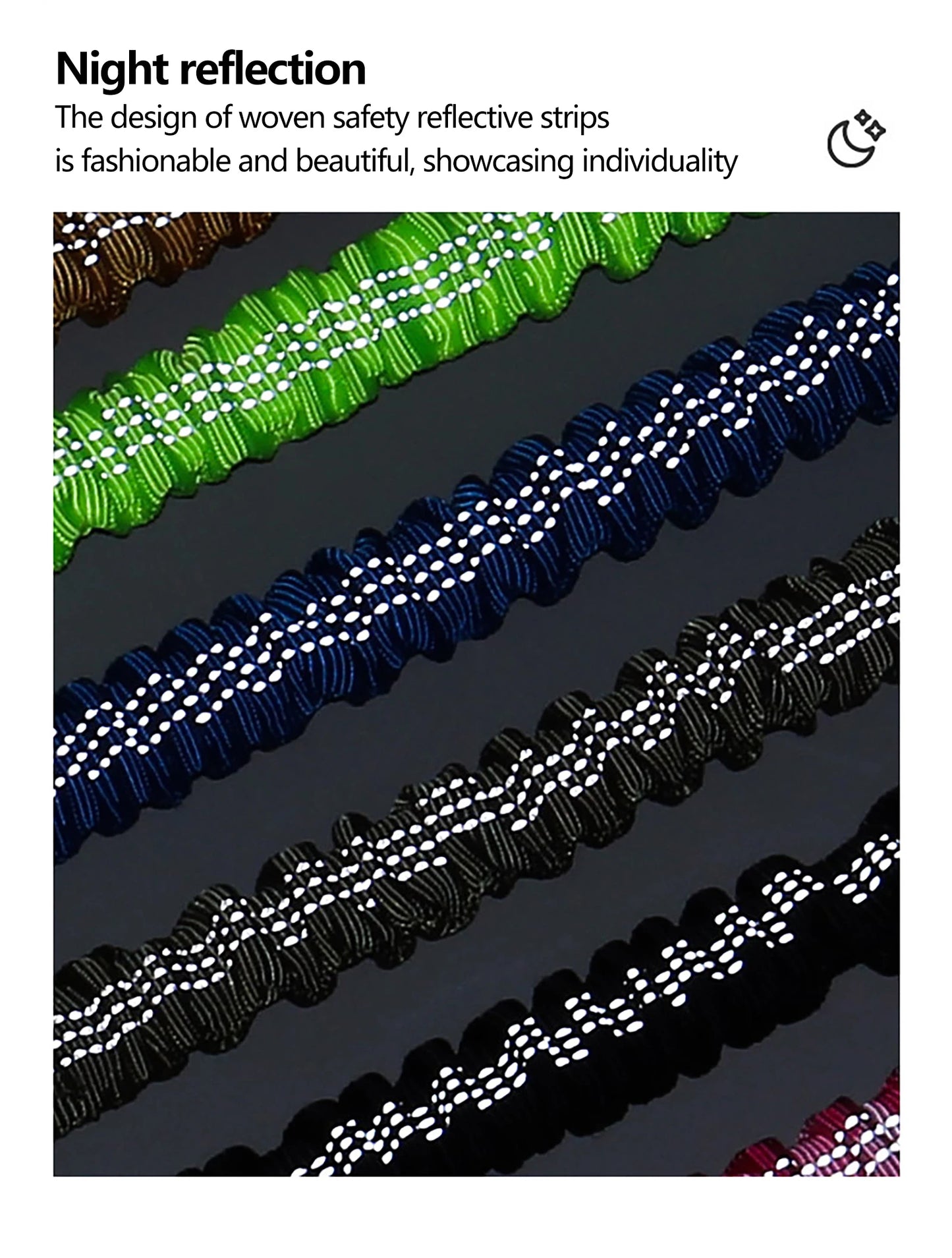 Reflective Car Safety Dog Leash