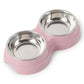 Double Pet Bowls – Food & Water Set