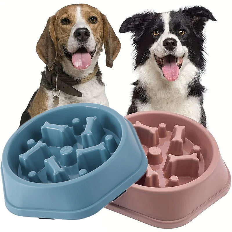 Anti-Choking Slow Feeder Dog Bowl