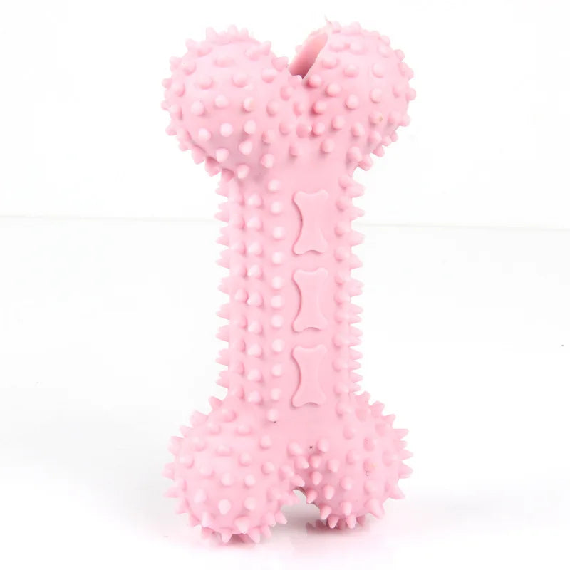TPR Dog Teething Stick & Toothbrush