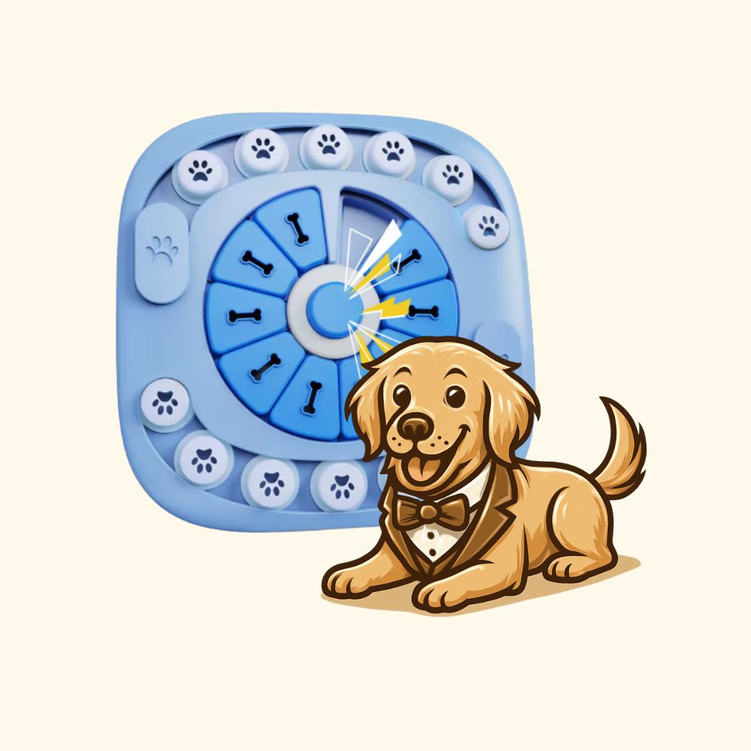 Interactive Treat Dispensing Dog Puzzle Toy