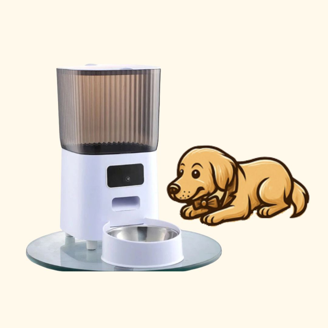 Smart Automatic Pet Feeder with Camera