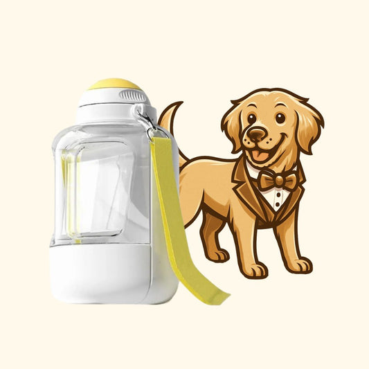 Portable Dog Travel Feeding & Watering Bottle