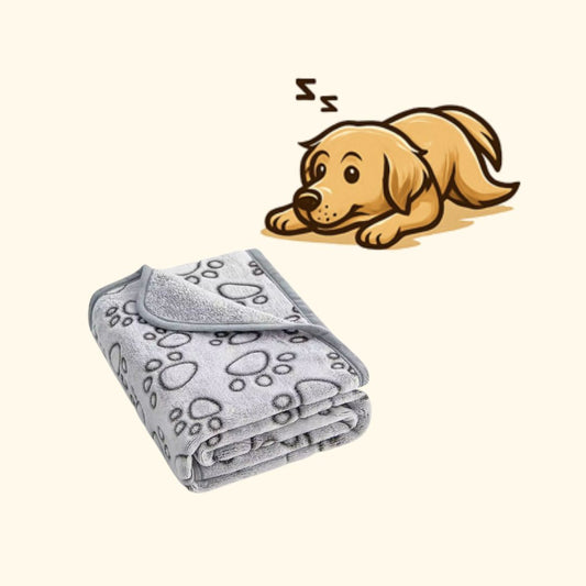 Cartoon Pattern Pet Blanket